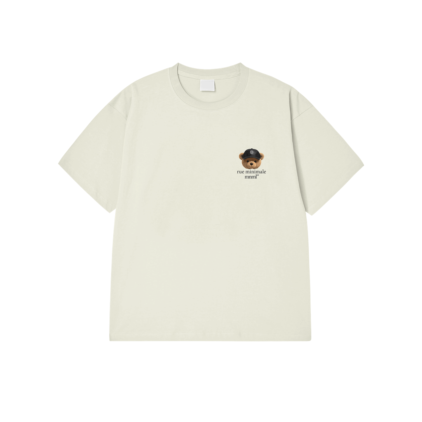Bear Logo T-shirt - Cream