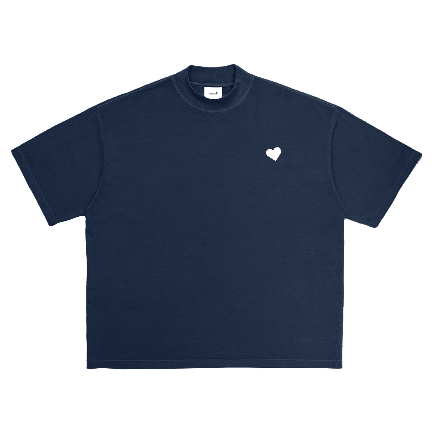 Heart Logo T-shirt - Navy blue
