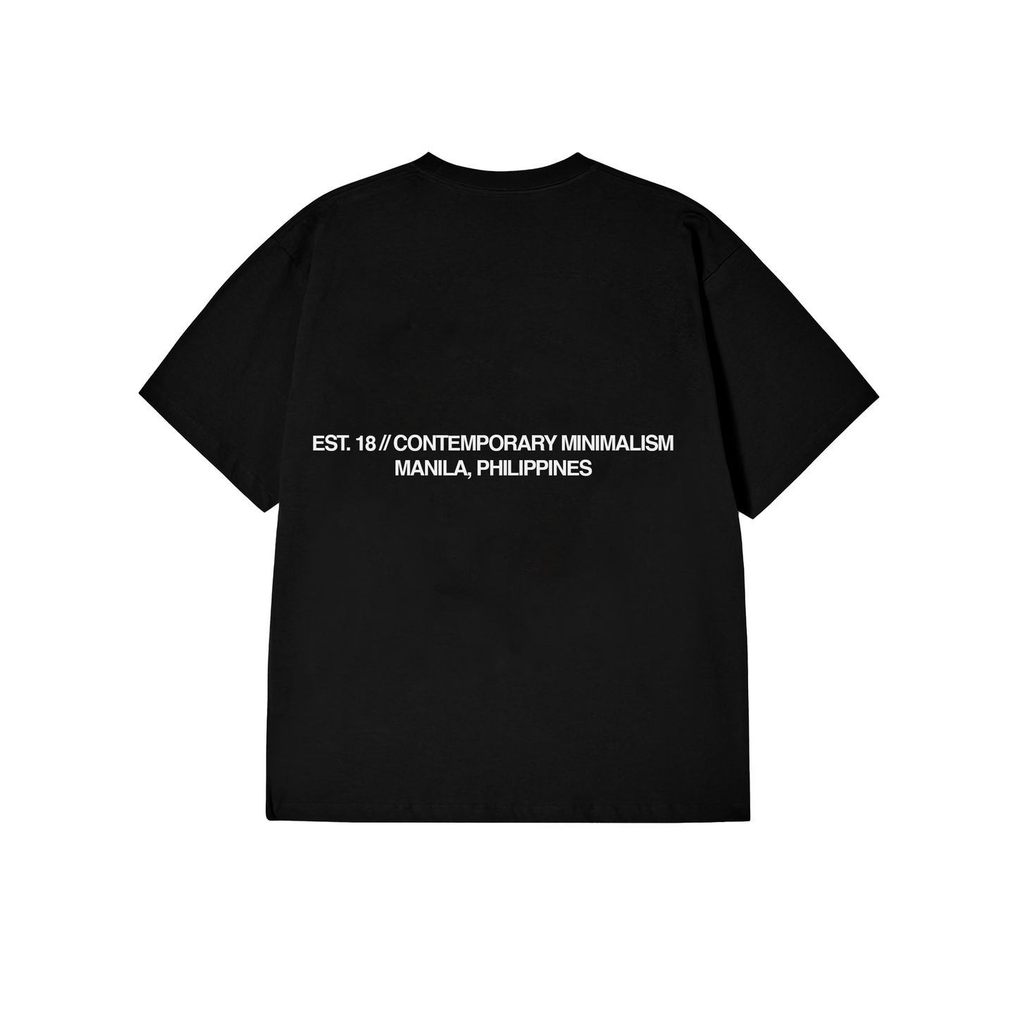 Mnml Manila Logo T-shirt - Black