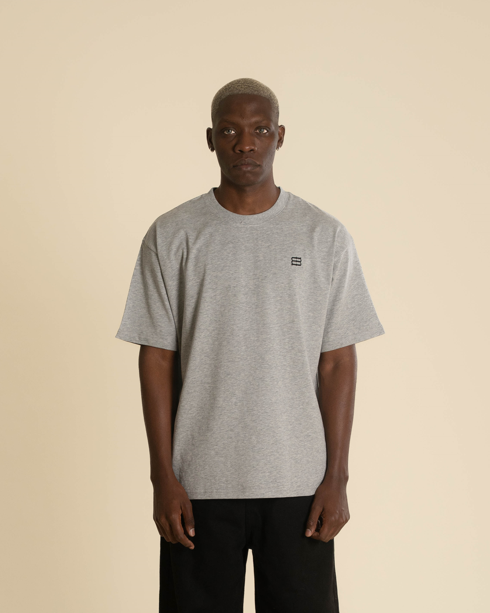 Mbroid Logo T-shirt - Gray