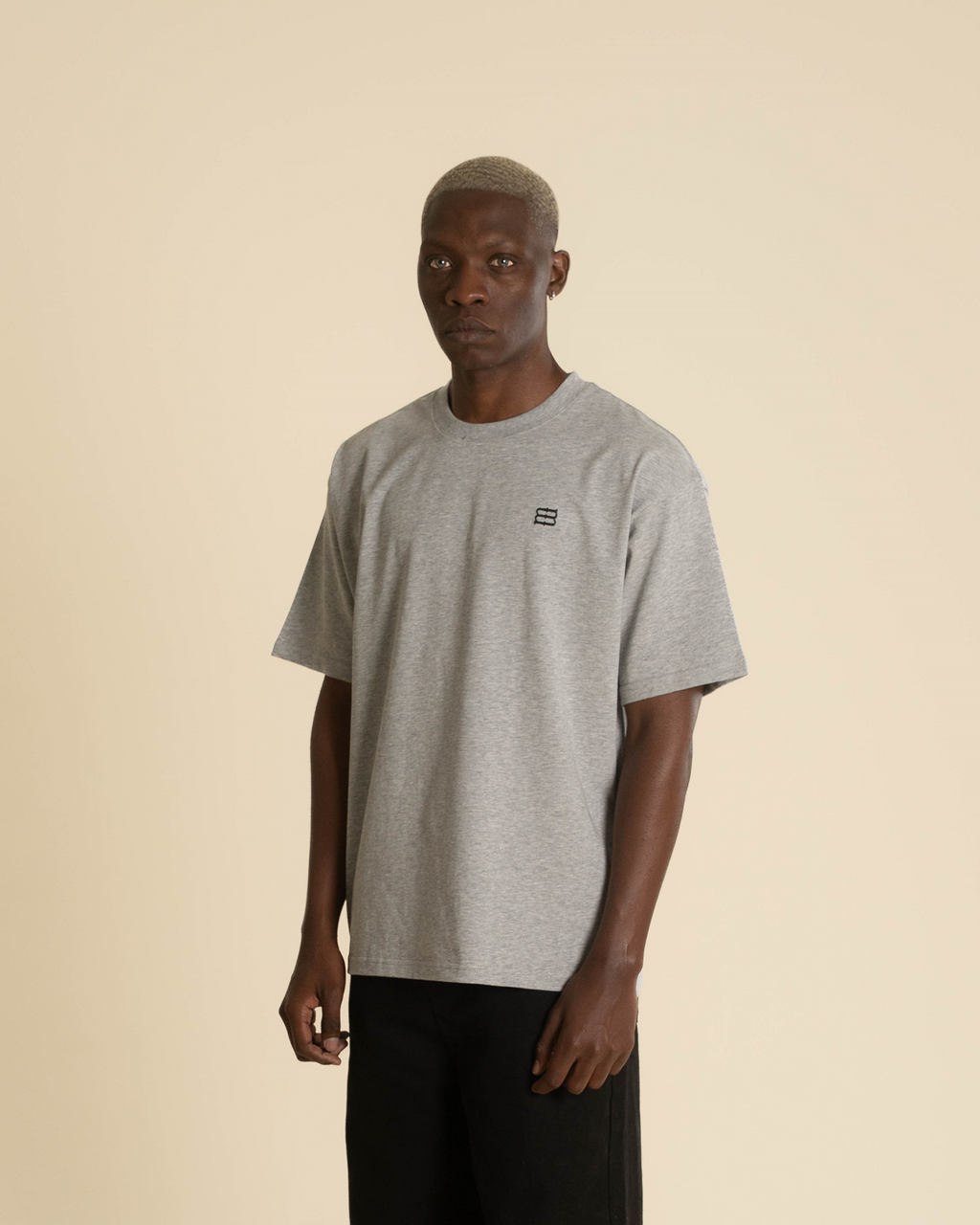 Mbroid Logo T-shirt - Gray