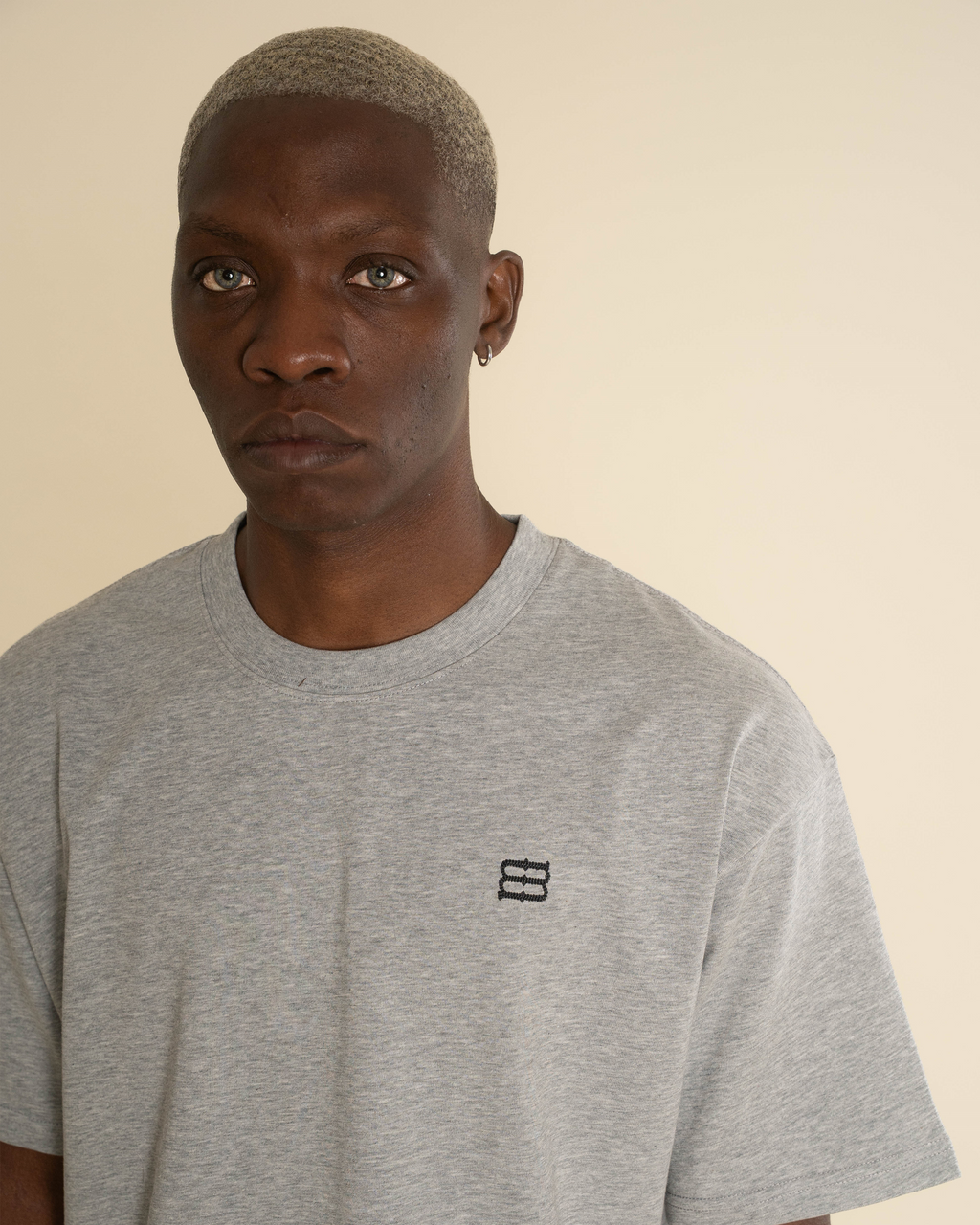 Mbroid Logo T-shirt - Gray