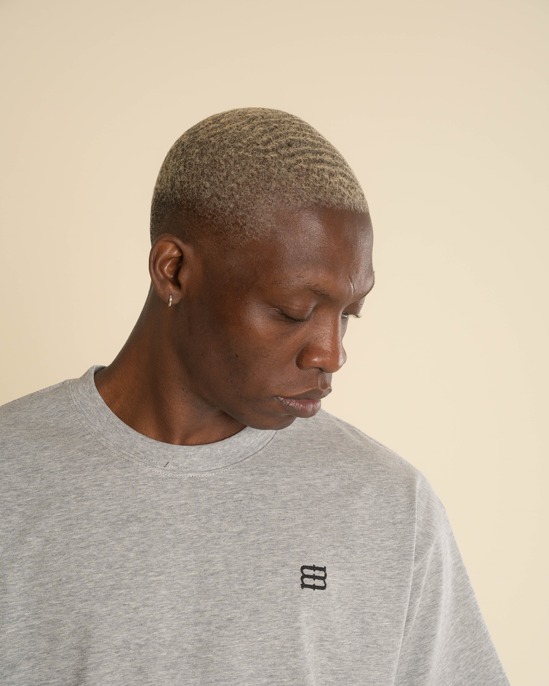 Mbroid Logo T-shirt - Gray