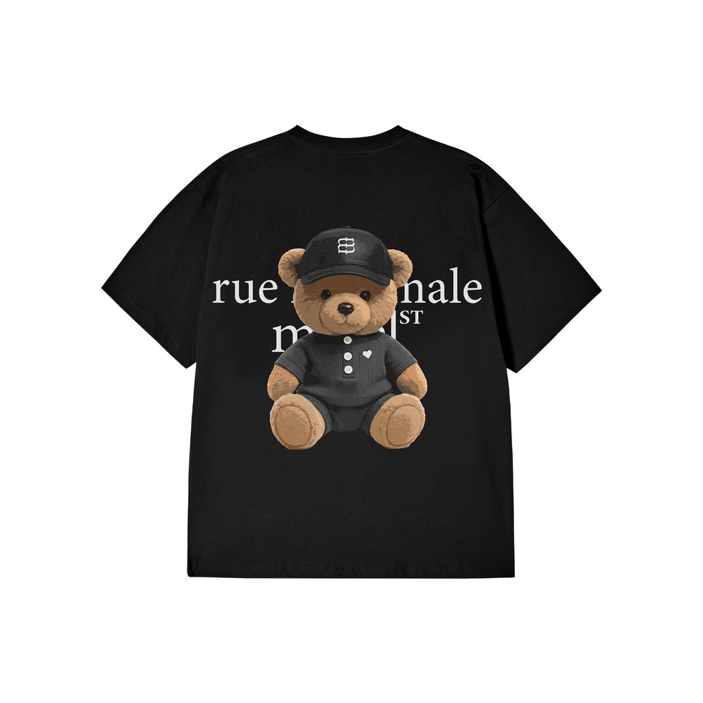 Bear Logo T-shirt - Black