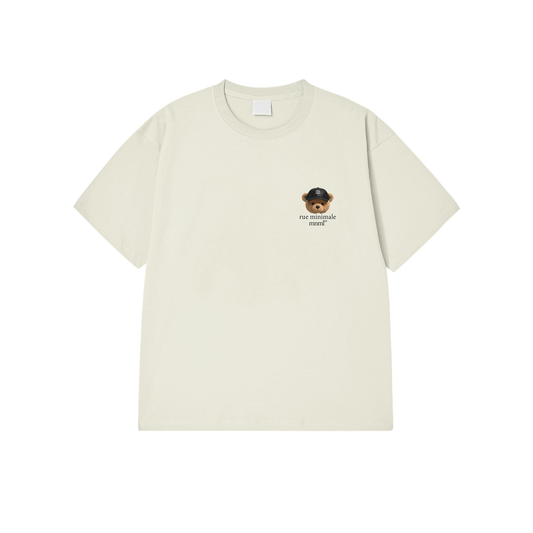 Bear Logo T-shirt - Cream