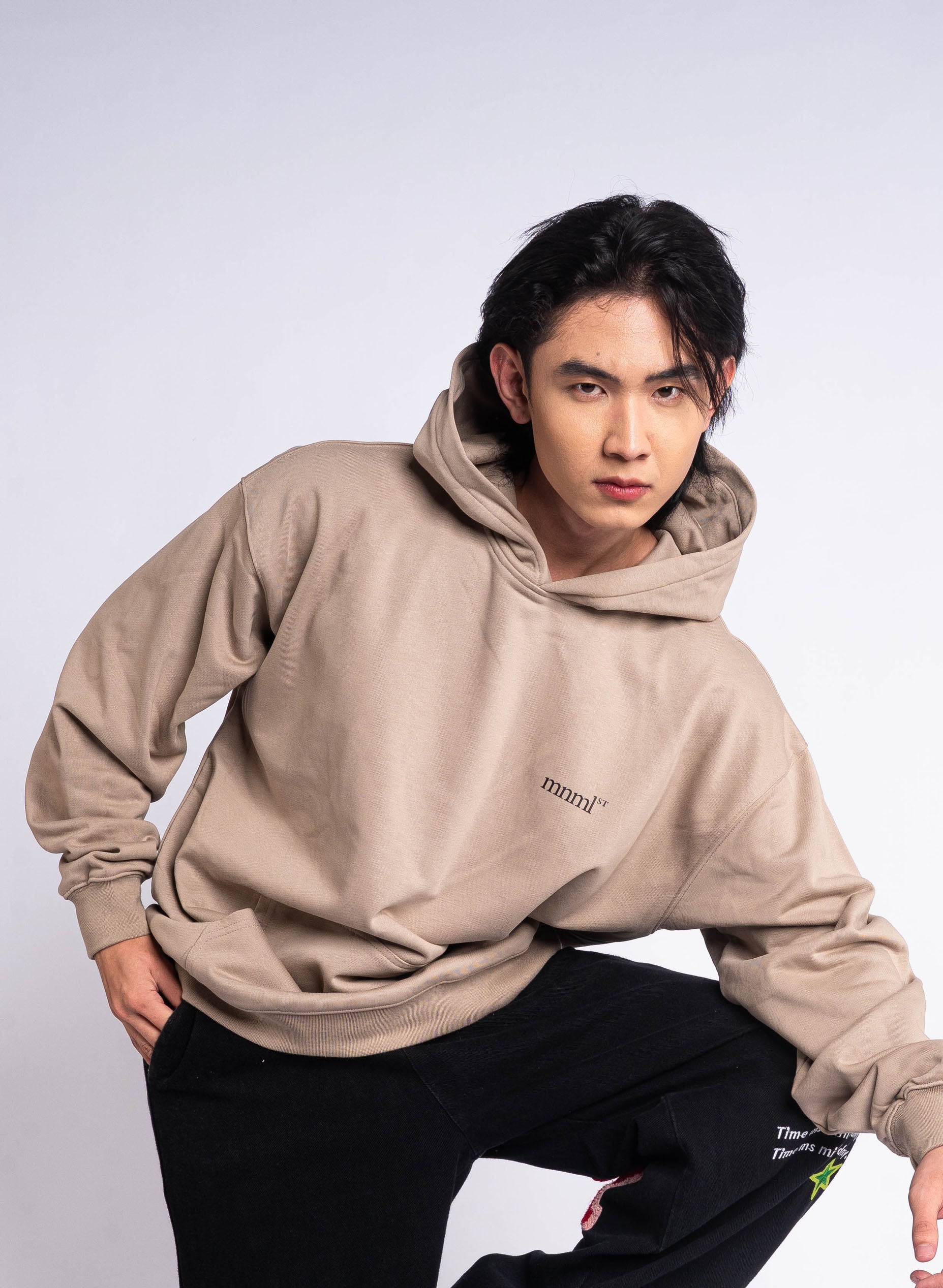 Classic Logo Hoodie - Khaki