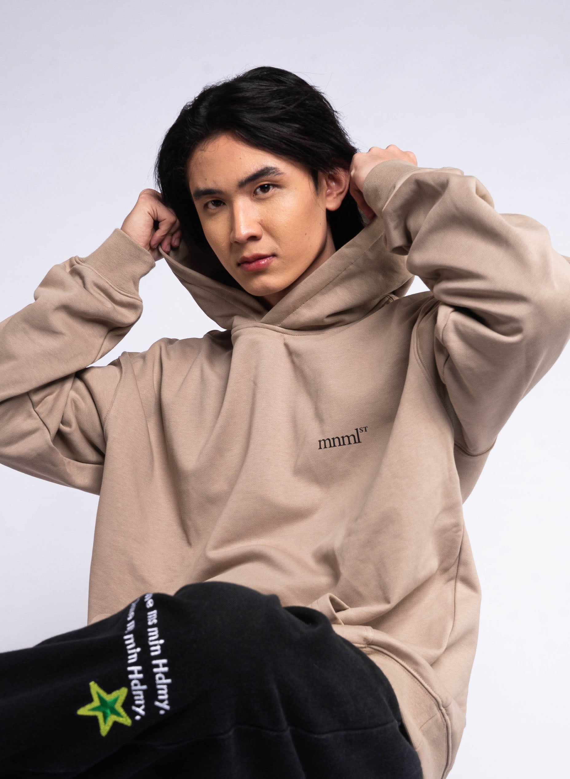 Classic Logo Hoodie - Khaki