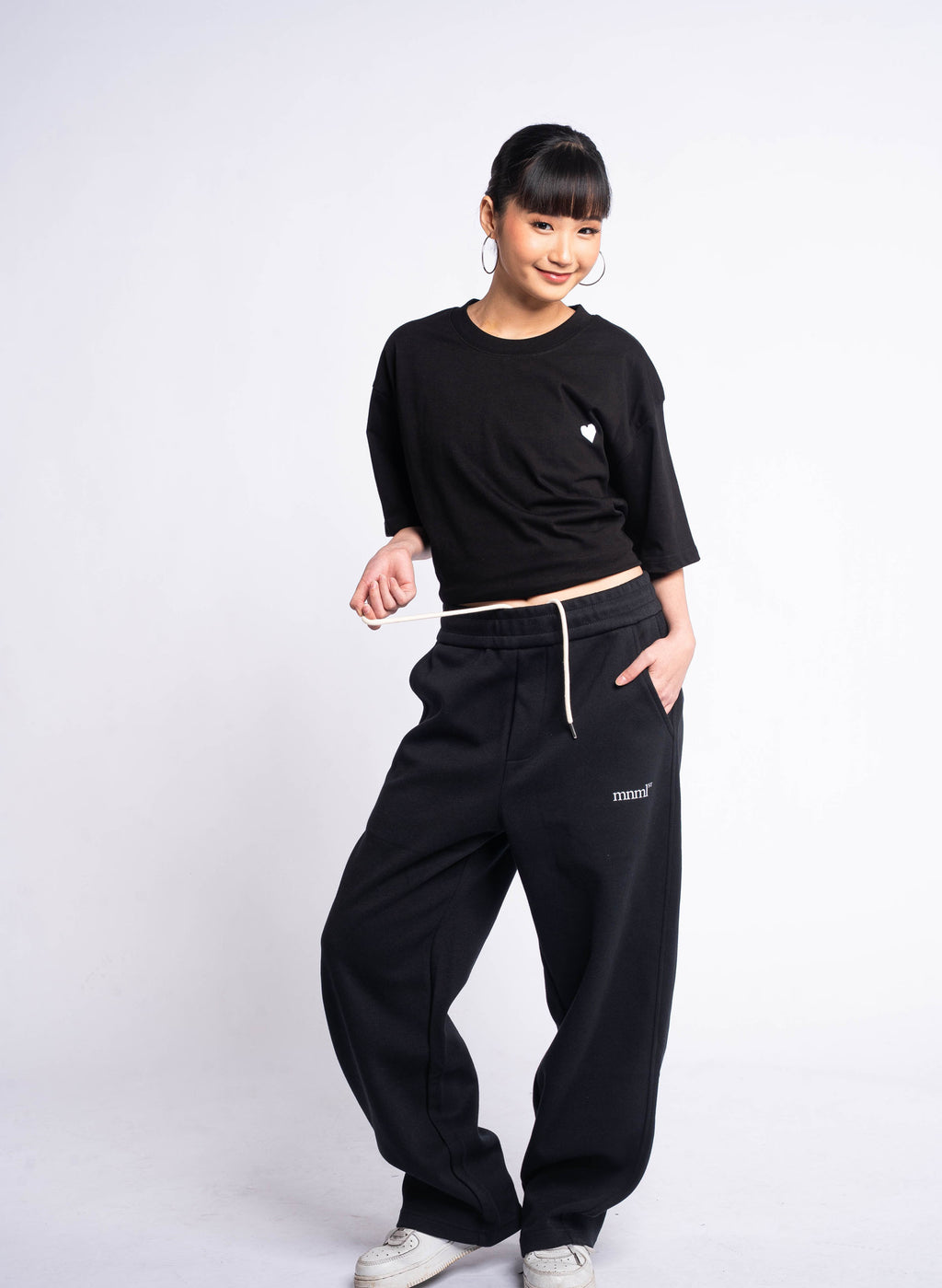 Classic Logo Sweatpants - Black