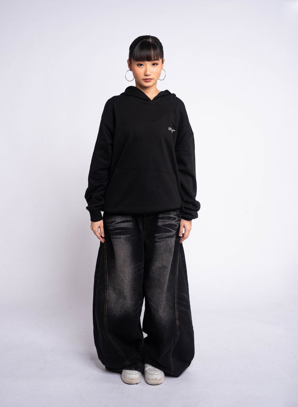 Classic Logo Hoodie - Black