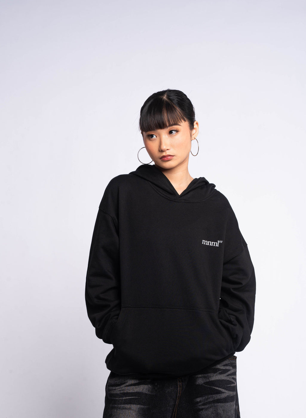 Classic Logo Hoodie - Black