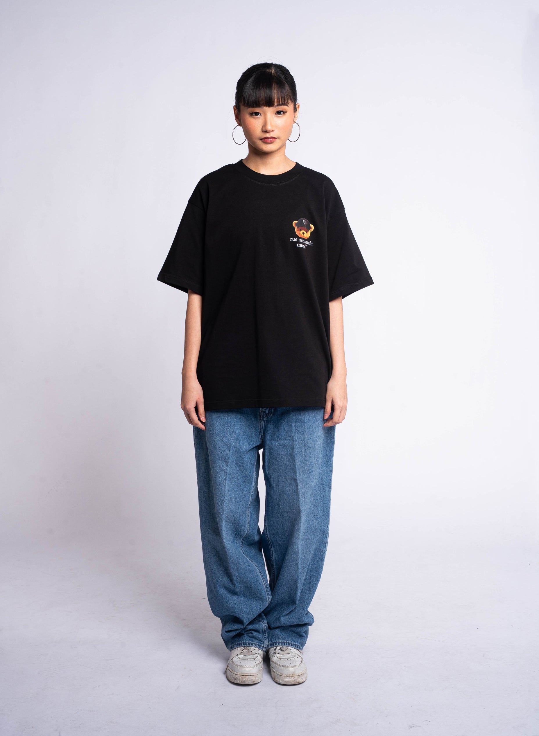 Bear Logo T-shirt - Black