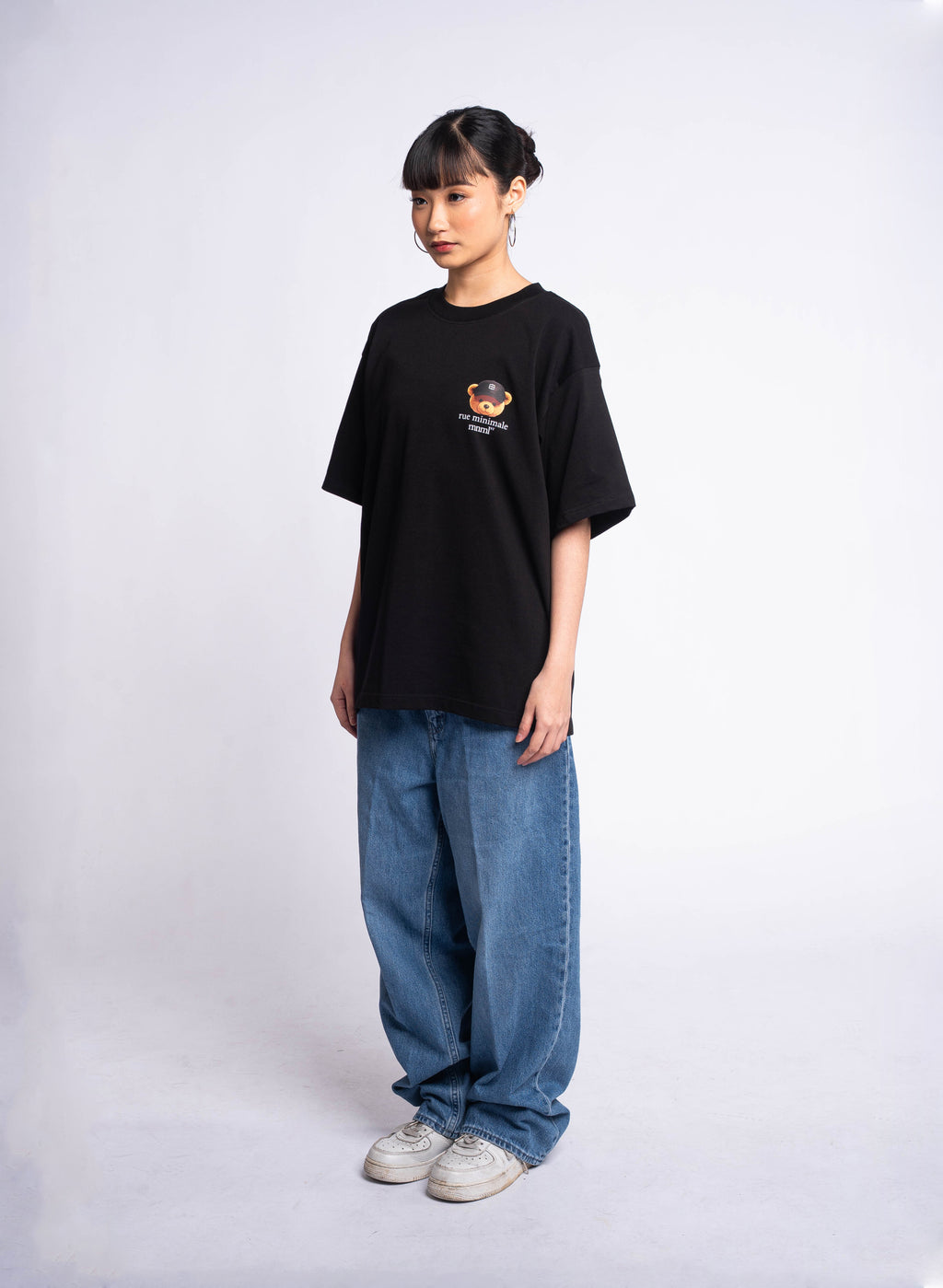 Bear Logo T-shirt - Black