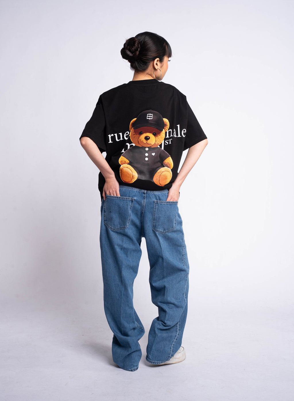 Bear Logo T-shirt - Black