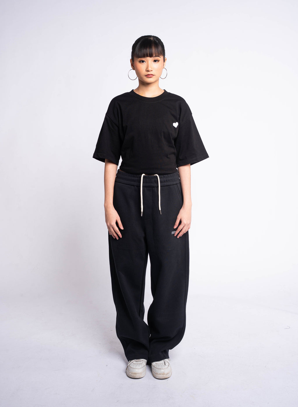 Heart Logo T-shirt - Black