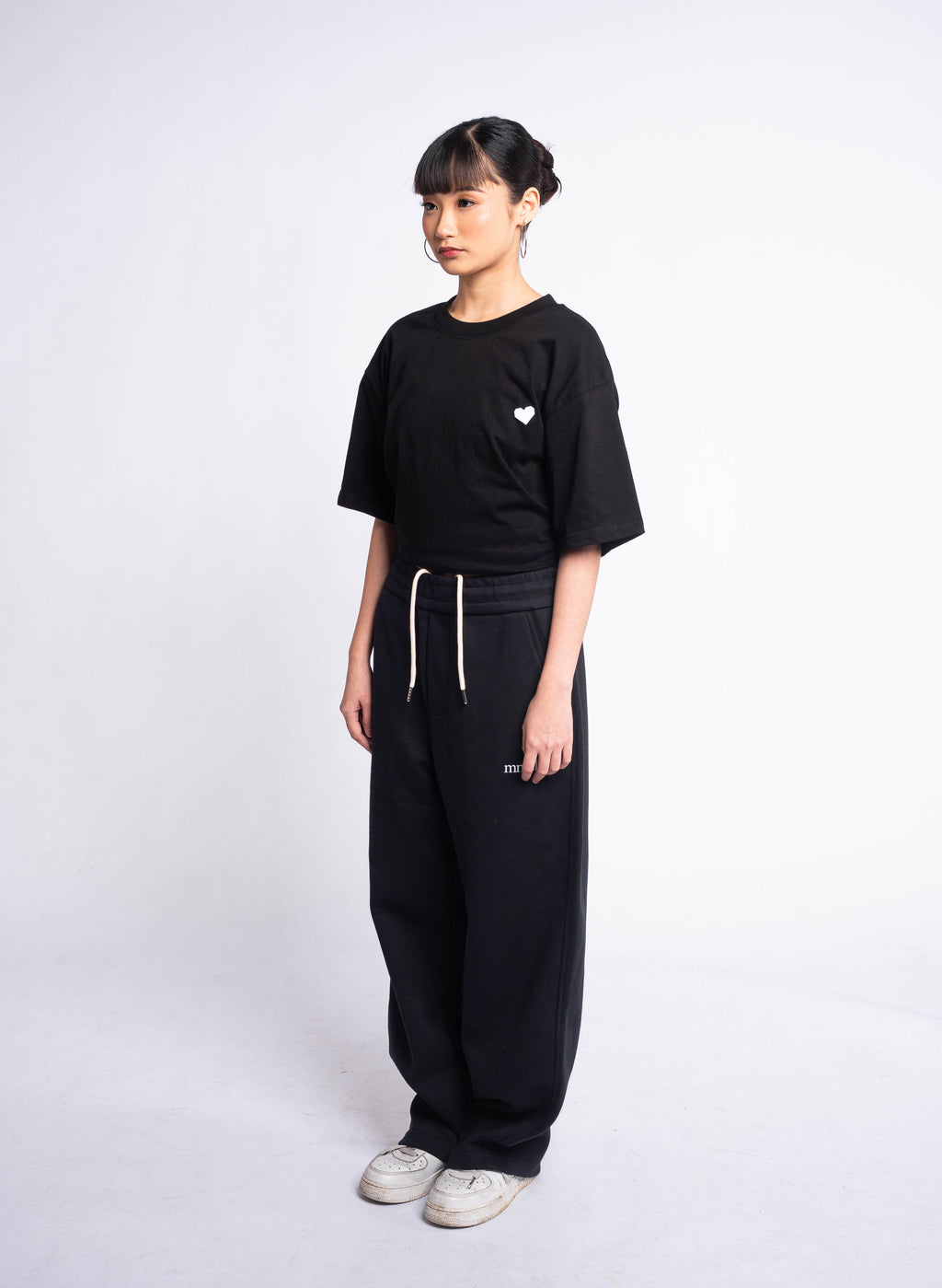 Heart Logo T-shirt - Black