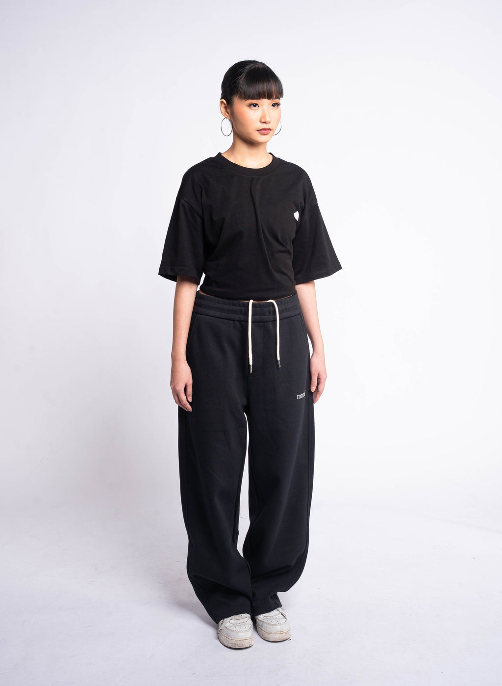 Heart Logo T-shirt - Black