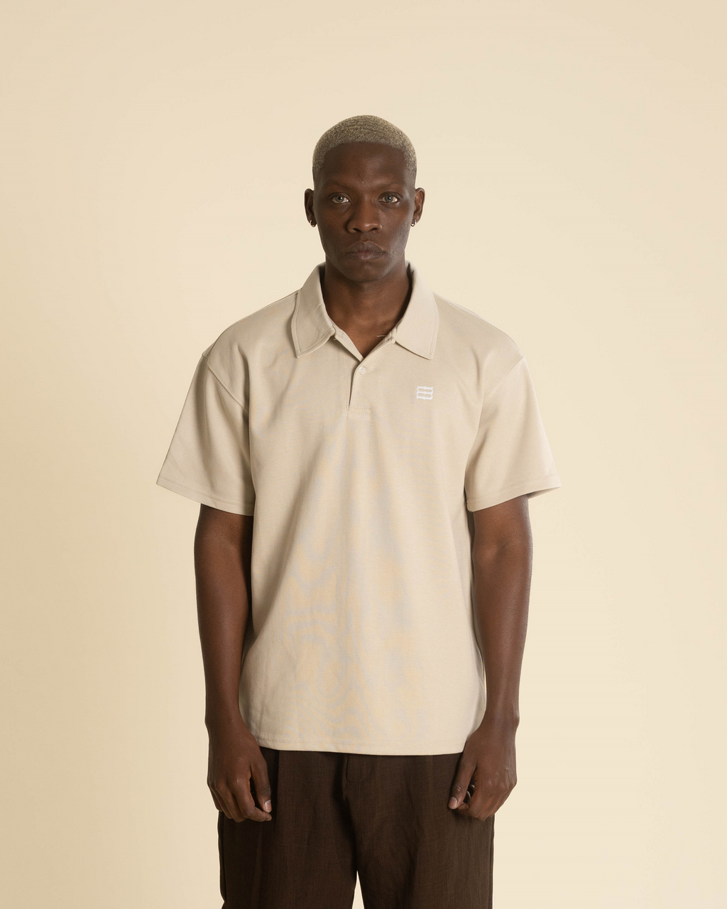 Mbroid Logo Polo-shirt - Khaki