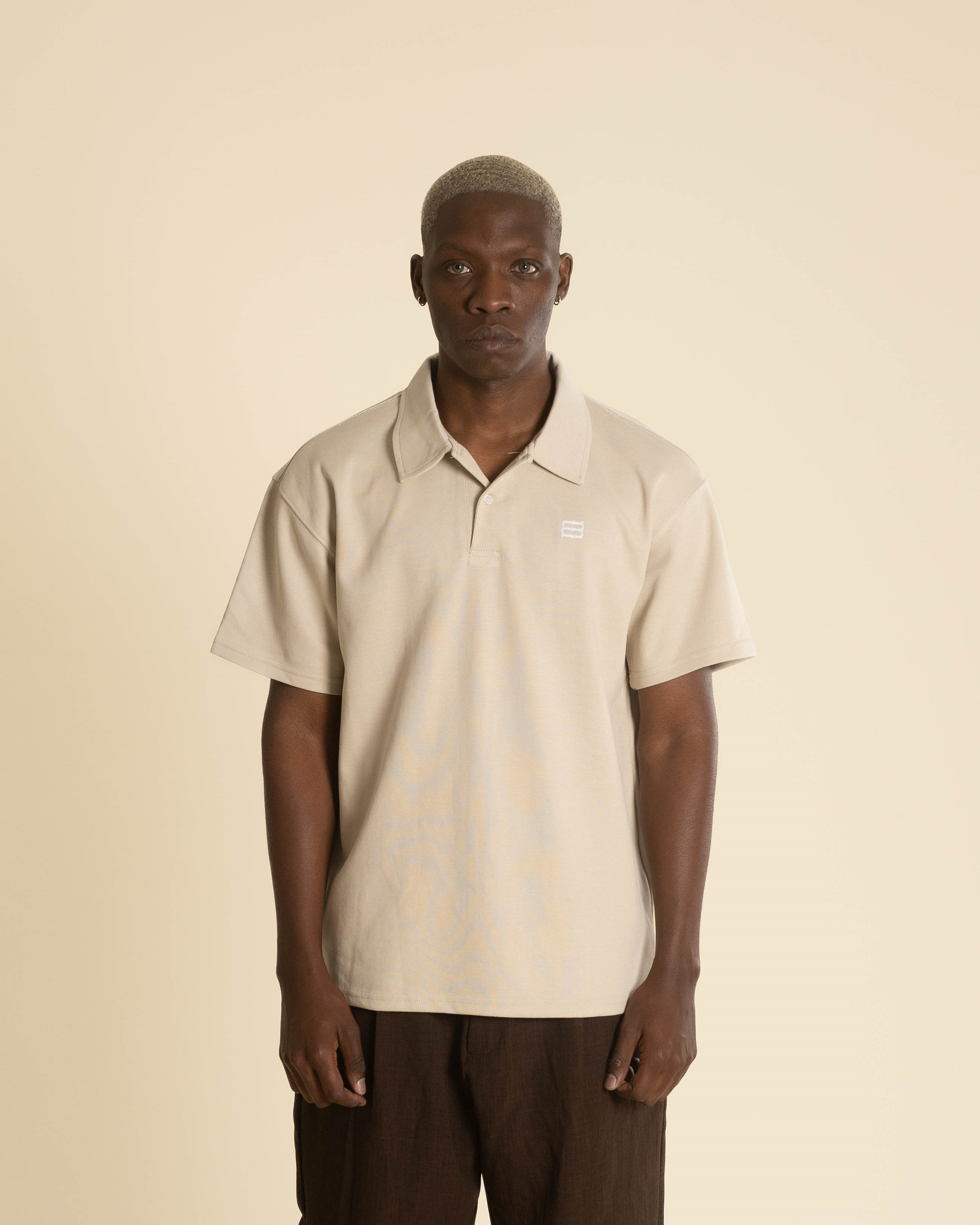 Mbroid Logo Polo-shirt - Khaki