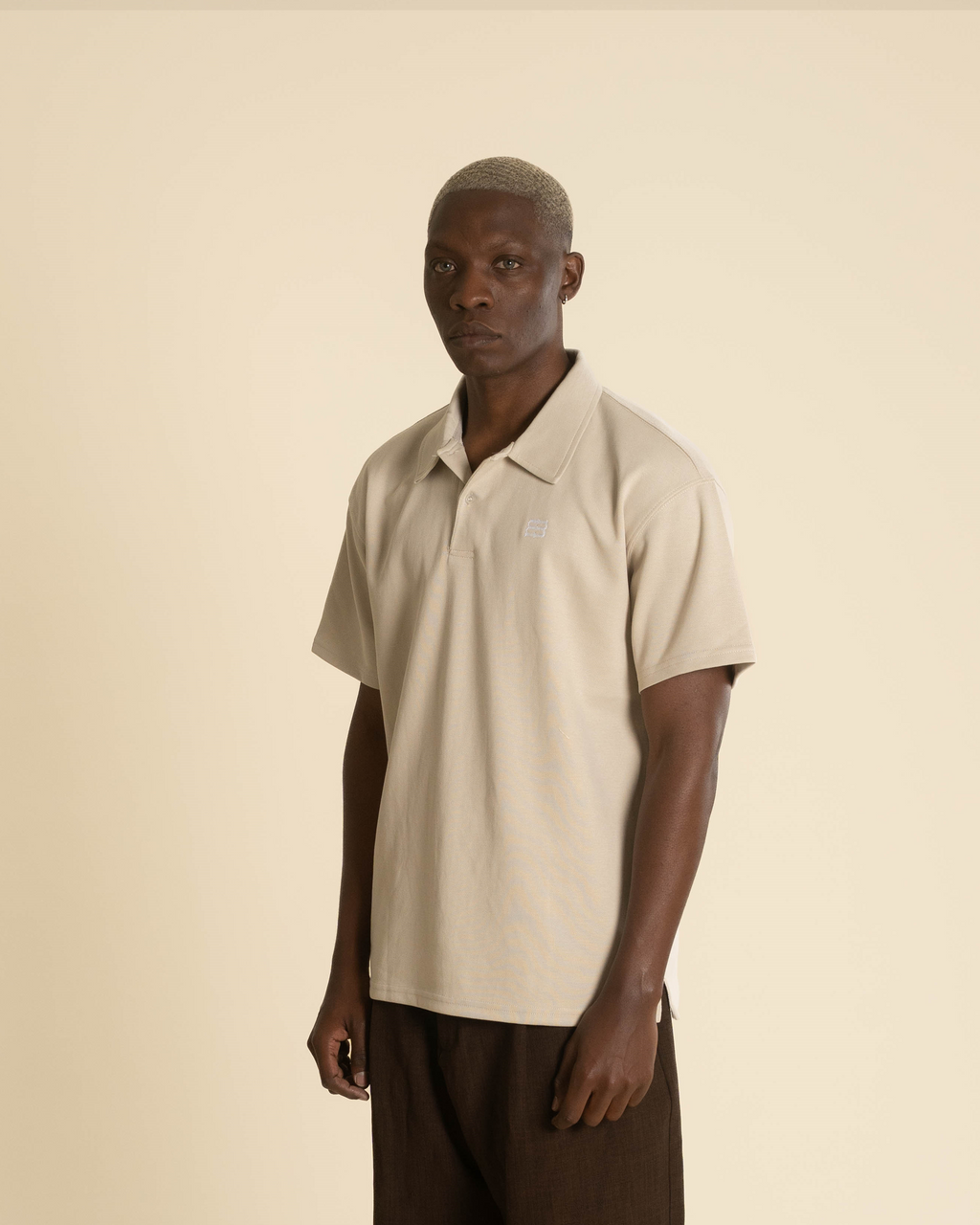 Mbroid Logo Polo-shirt - Khaki