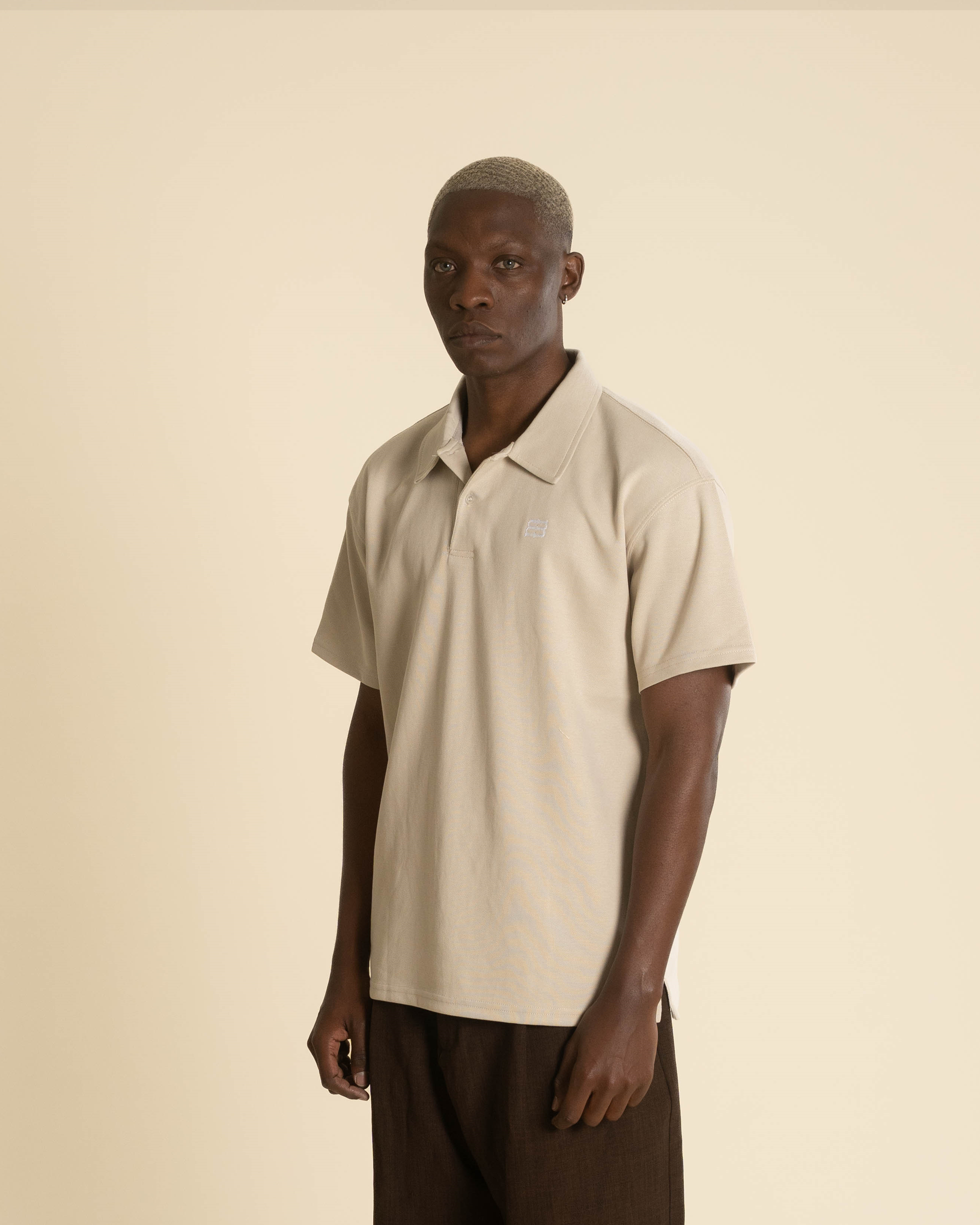 Mbroid Logo Polo-shirt - Khaki