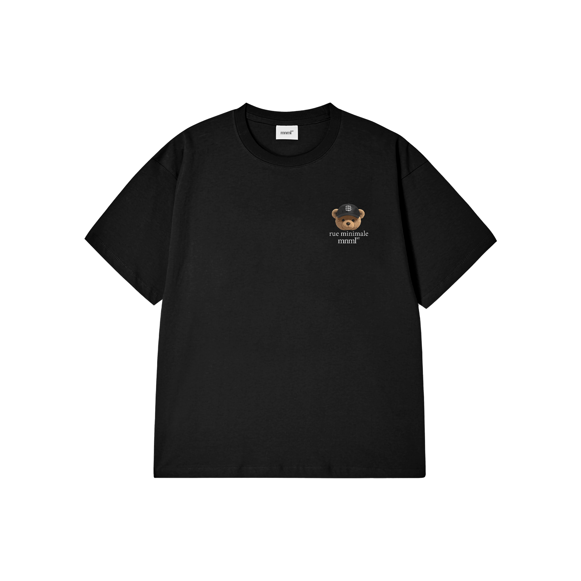 Bear Logo T-shirt - Black