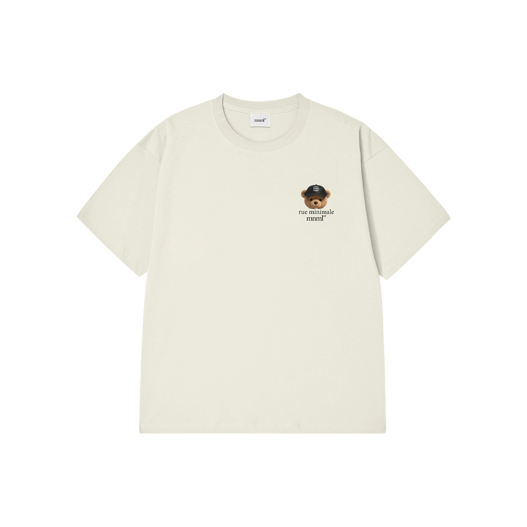 Bear Logo T-shirt - Cream