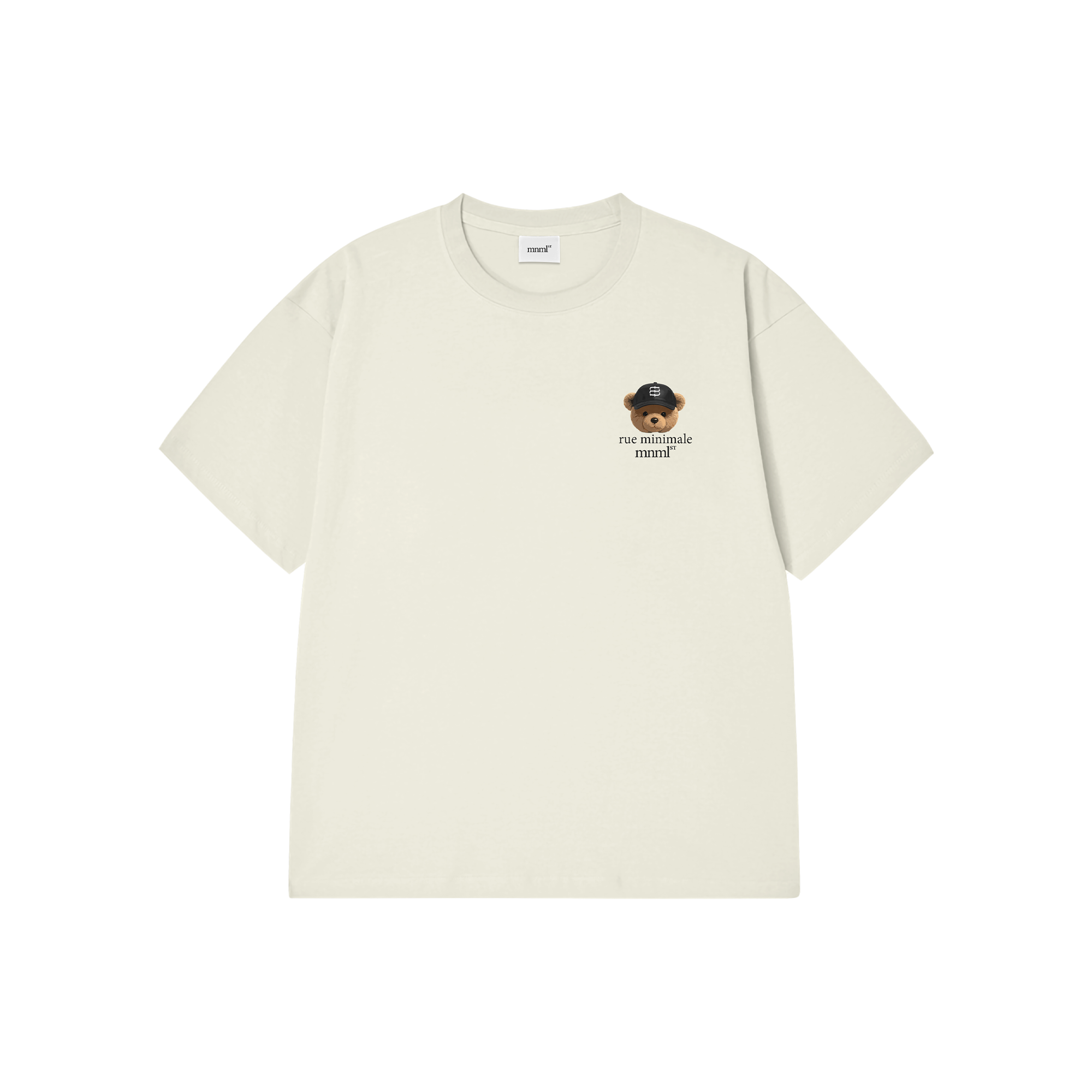 Bear Logo T-shirt - Cream