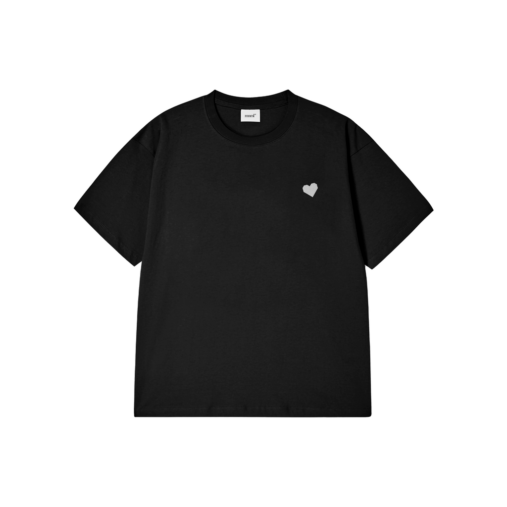 Heart Logo T-shirt - Black