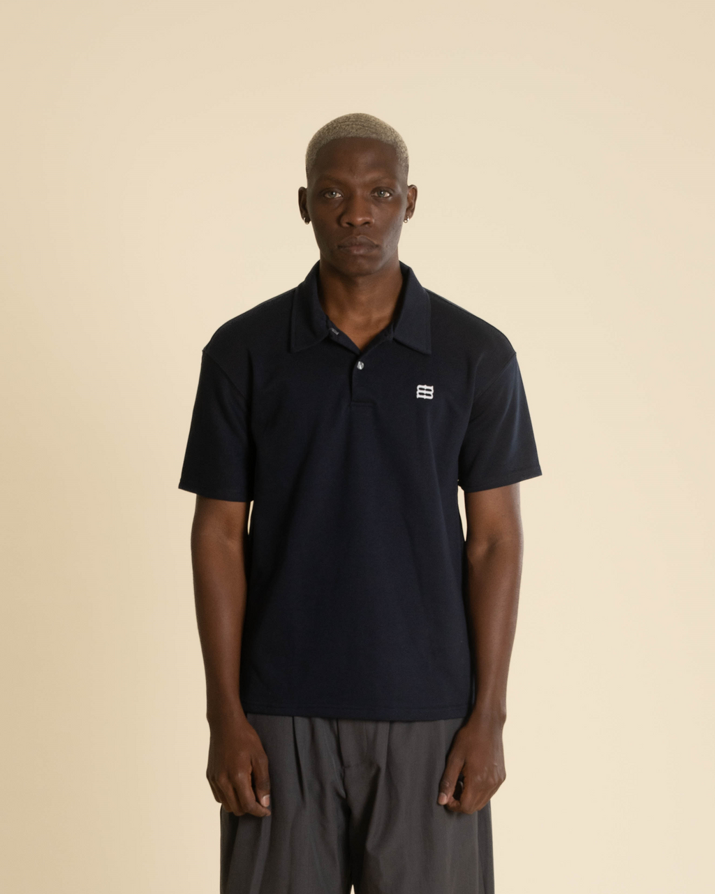 Mbroid Logo Polo-shirt - Navy Blue