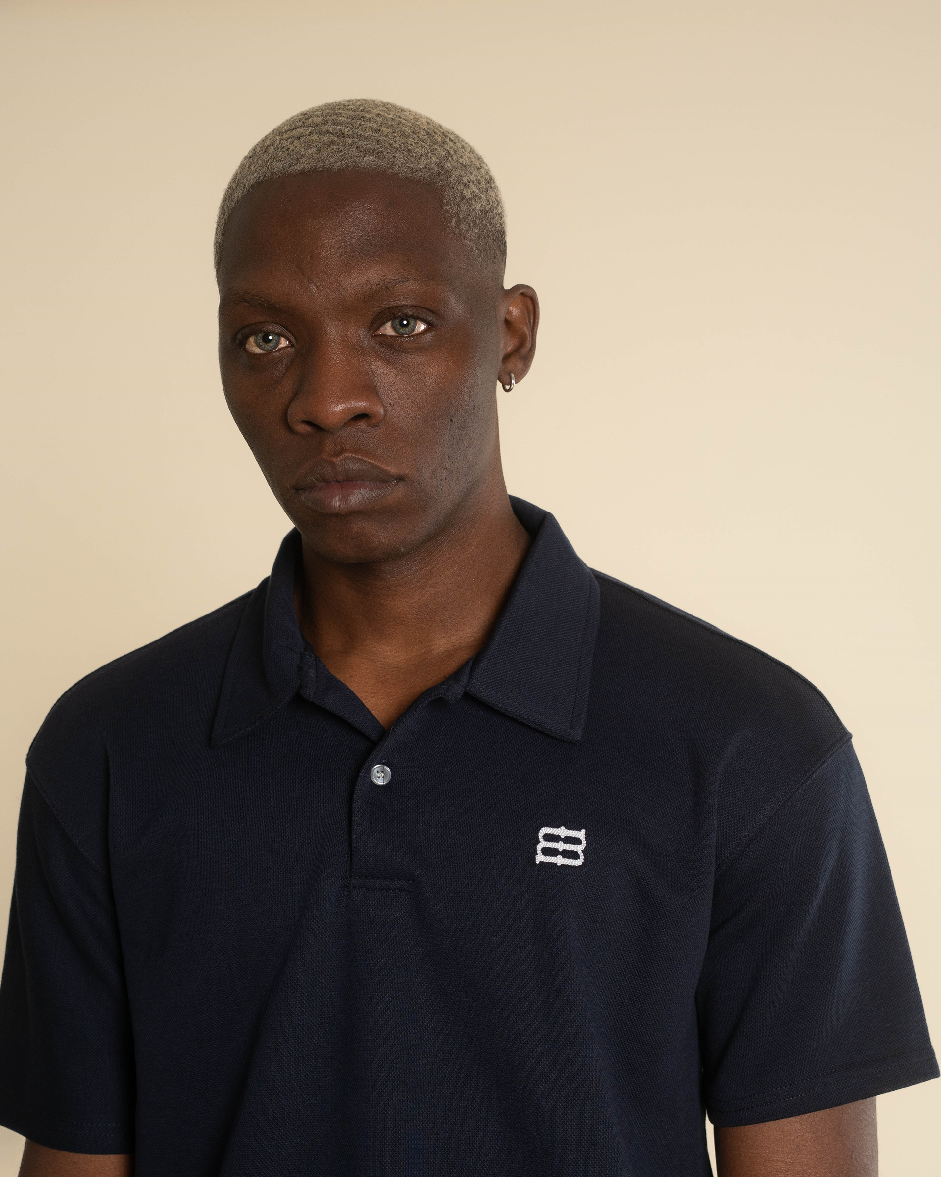 Mbroid Logo Polo-shirt - Navy Blue