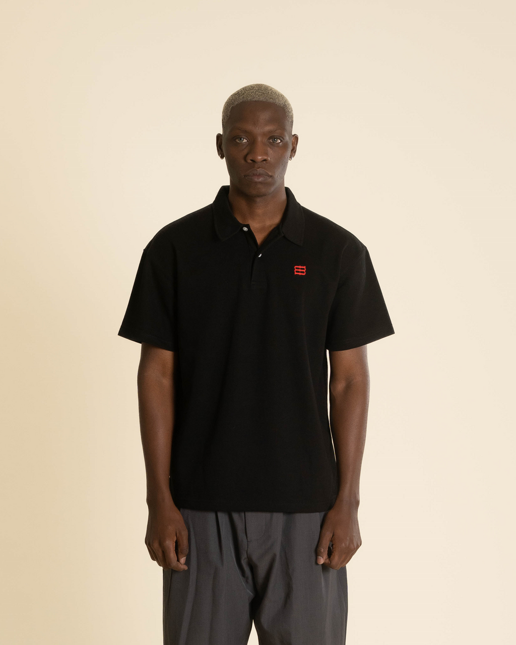 Mbroid Logo Polo-shirt - Black