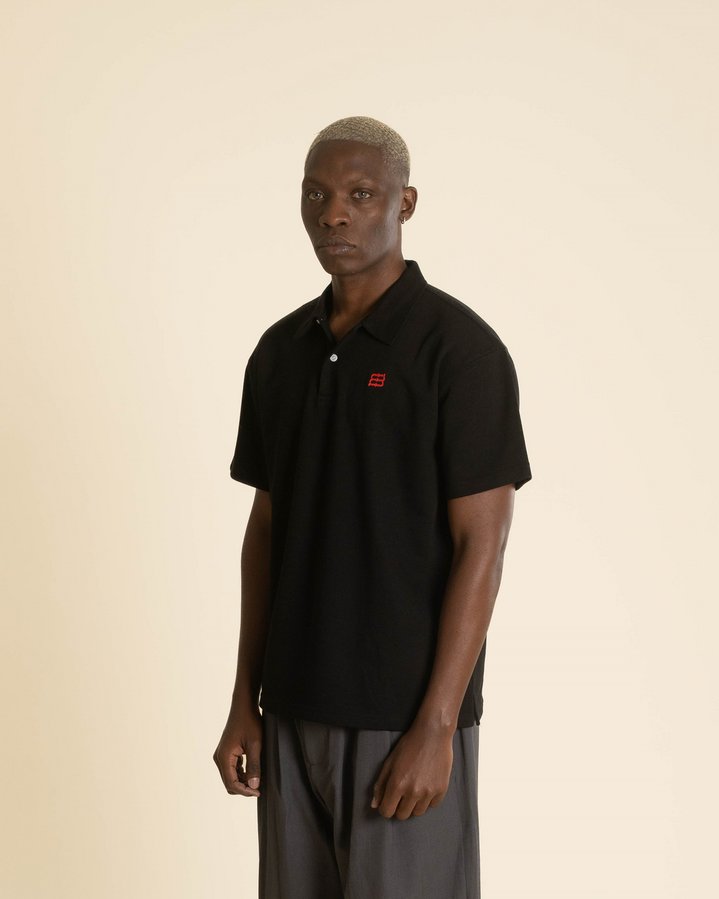 Mbroid Logo Polo-shirt - Black