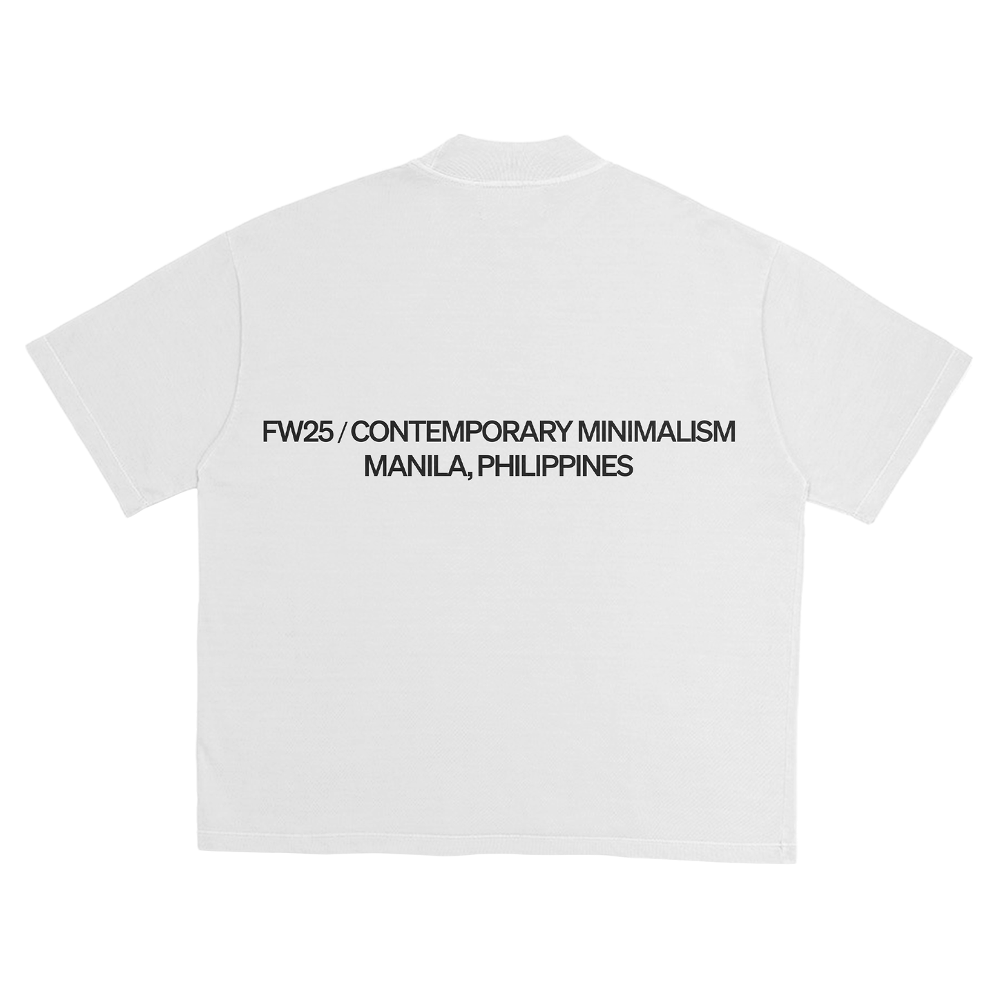 Mnml Manila Logo T-shirt - White