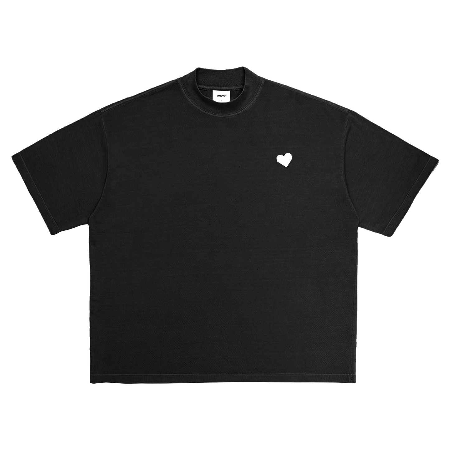 Heart Logo T-shirt - Black