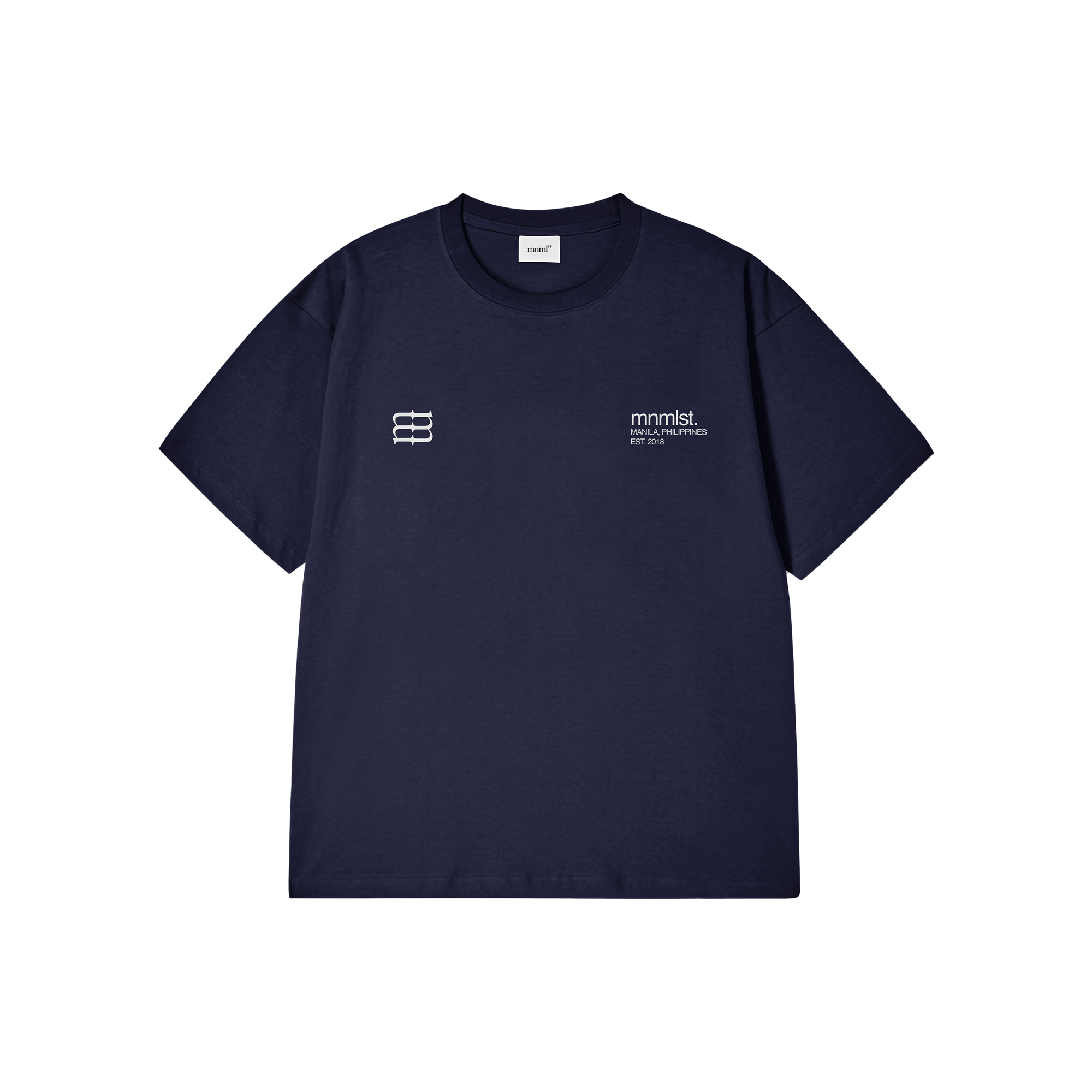 Modern Simplicity Logo T-shirt - Navy blue
